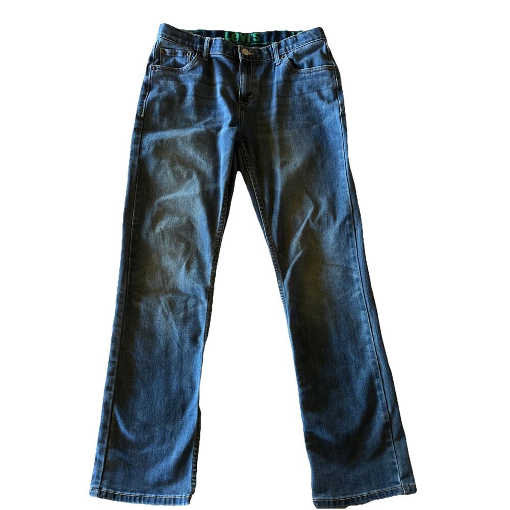 Levi's Men's 511 Blue Slim Fit Jeans 30x29 - 20 Regular Cotton Denim Outdoor